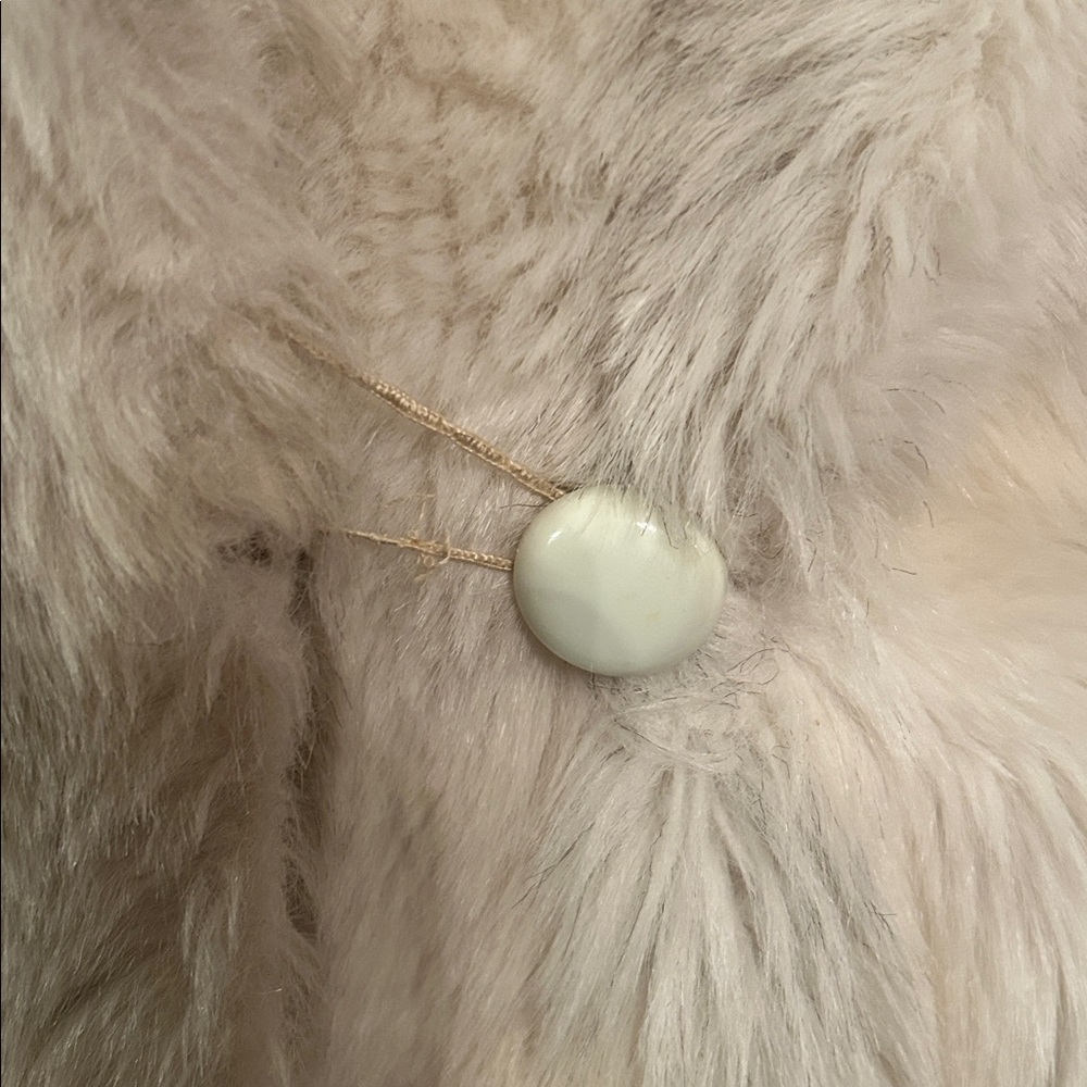 Intrigue Cream Faux Fur Pea Coat - Picture 8 of 15